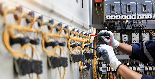 Professional Electrician technician working in Avilla, IN